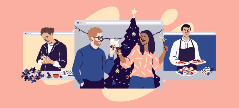 festive virtual events
