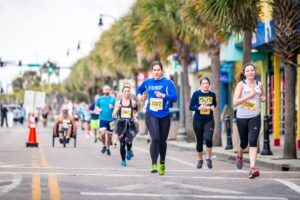 An image of a crowd of people running a race.