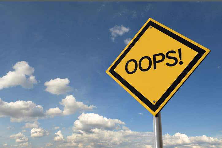 error message