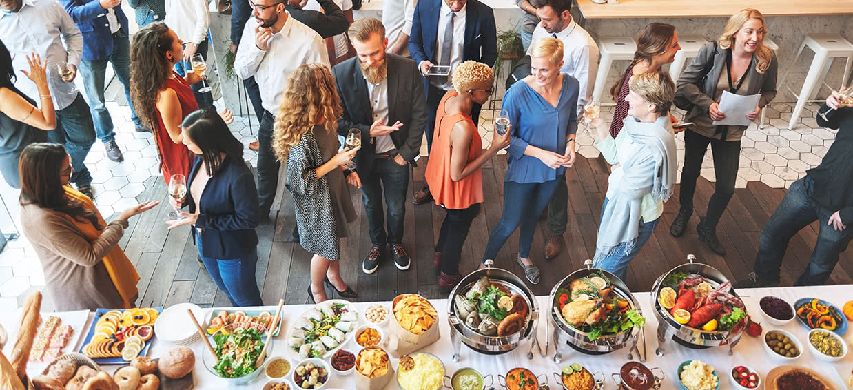 Catering food for party discount