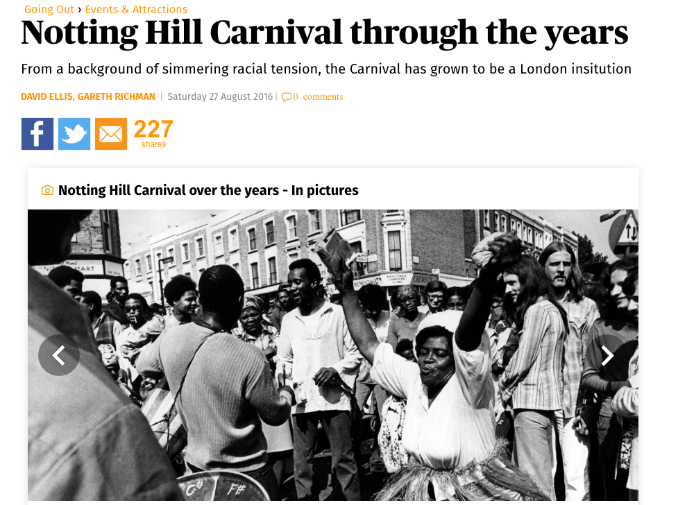 event industry news notting hill carnival