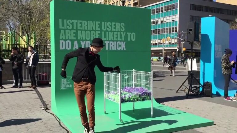 Listerine Experiential Marketing