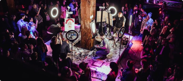 Art Battle Makes Art Immersive and Fun