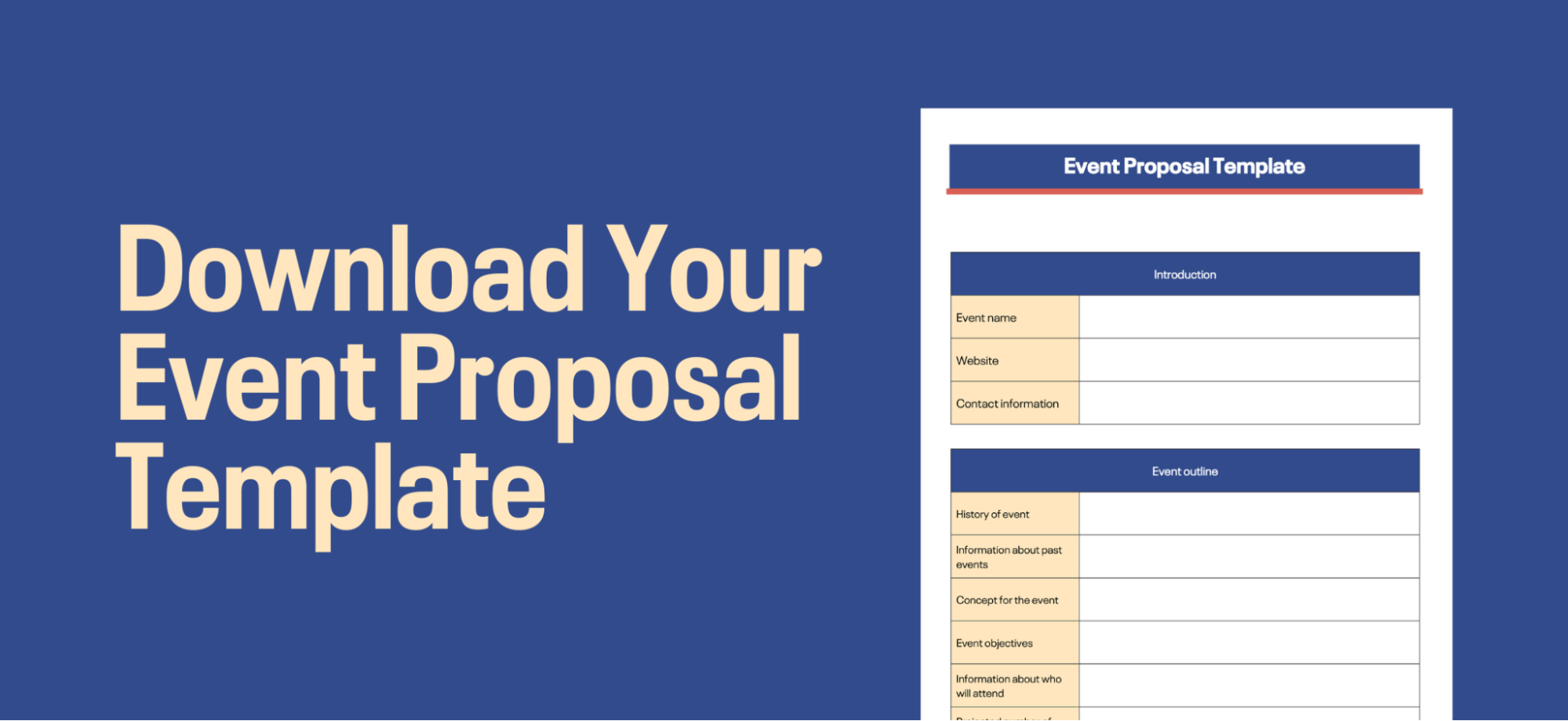 Jumplink to download proposal Second Jump link to download a proposal template